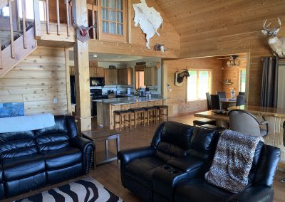 luxury cabin in Wisconsin