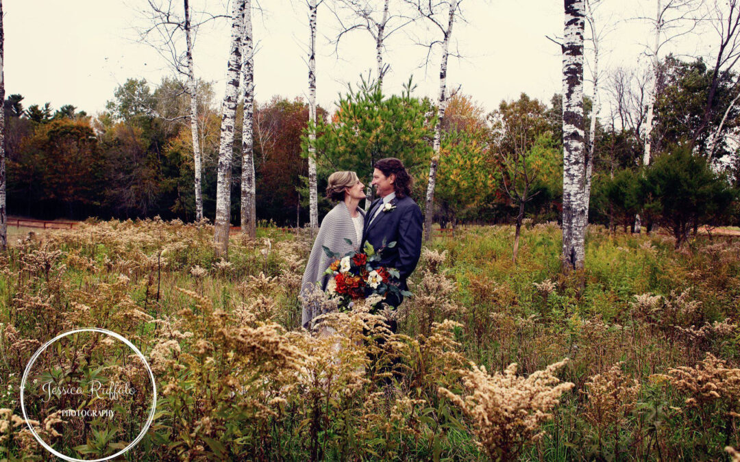 nature wedding in wisconsin